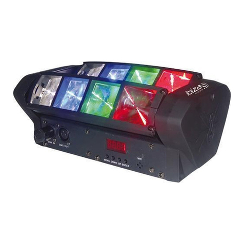 Ibiza LED8-MINI user manual