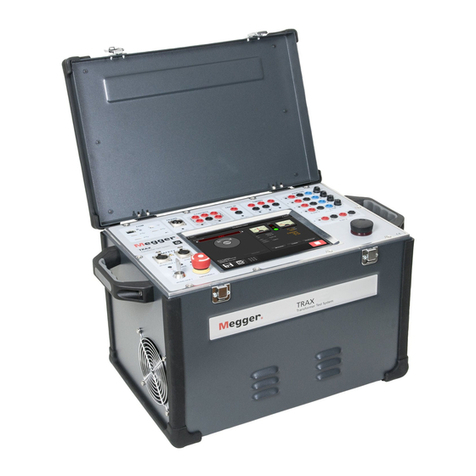 Megger TRAX User manual