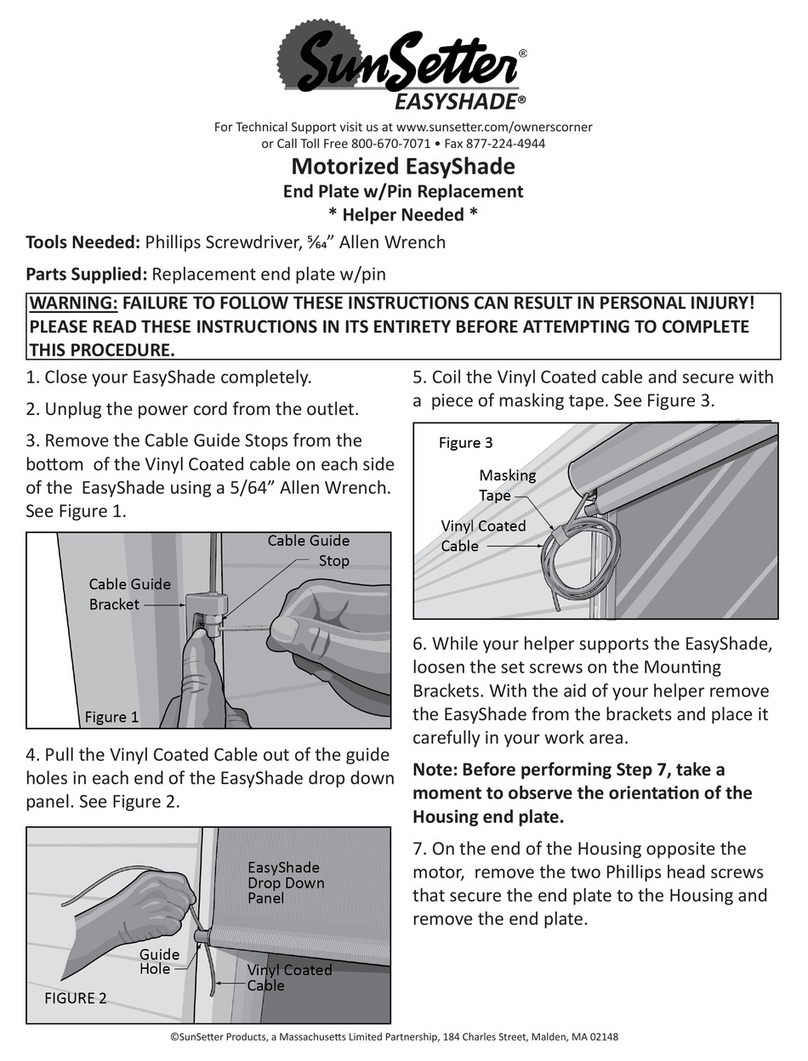 SunSetter EASYSHADE Replacement