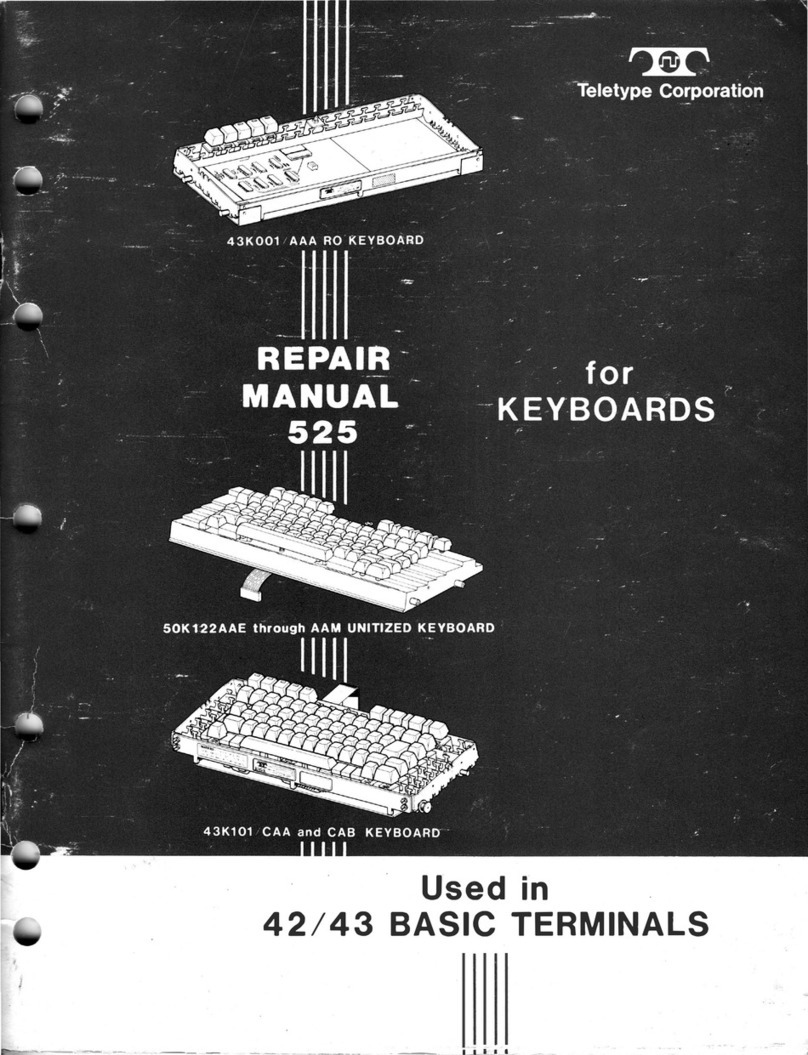 Teletype 43K001/AAA Repair manual