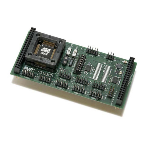 Atmel STK503 User manual