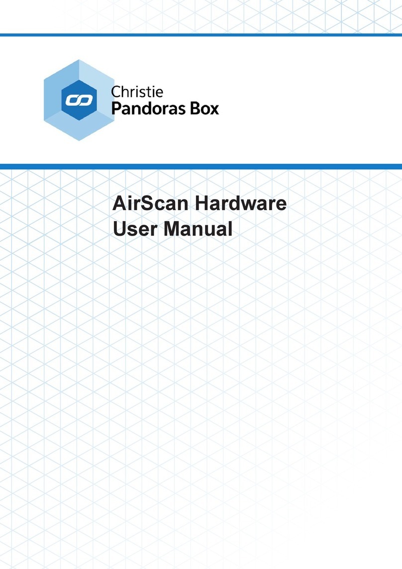 Christie AirScan user manual