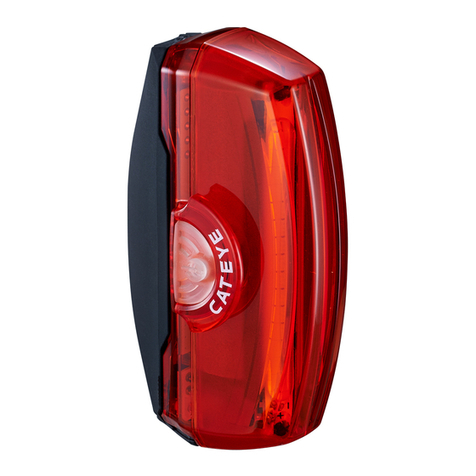 Cateye Rapid X3 TL-LD720-R User manual Cateye Rapid X3 TL-LD720-R User manual