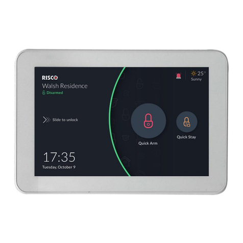 Risco RisControl RP432KPT user manual