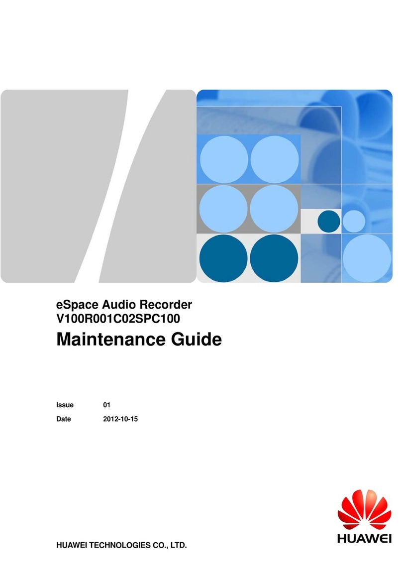 Huawei V100R001C02SPC100 Maintenance Guide