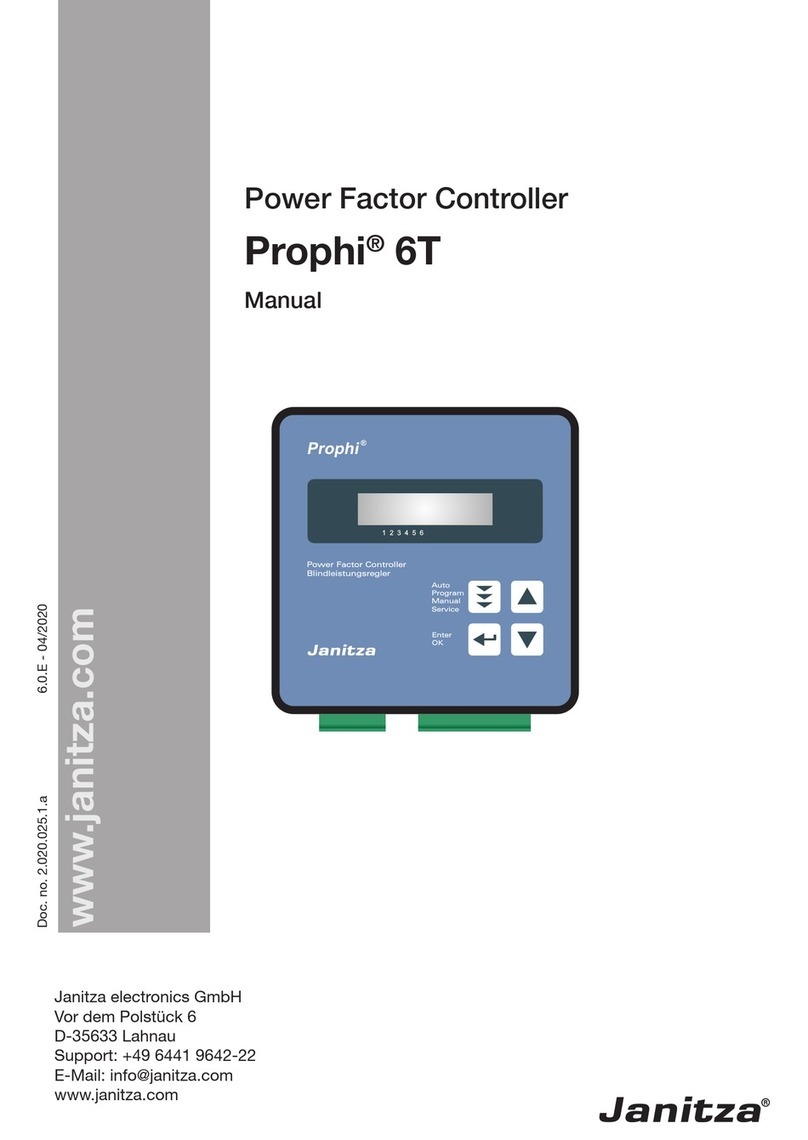 janitza Prophi 6T User manual