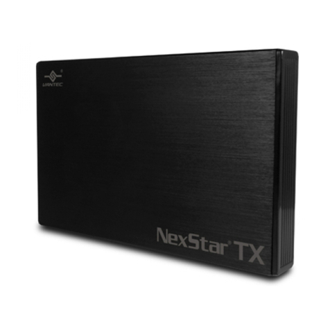 Vantec NexStar TX NST-228S3-BK installation guide