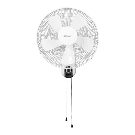 Mistral MWF40 User manual