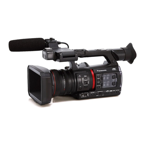 Panasonic AG-CX350 Safety guide