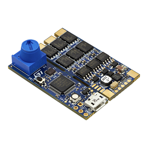 STMicroelectronics B-G431B-ESC1 user manual