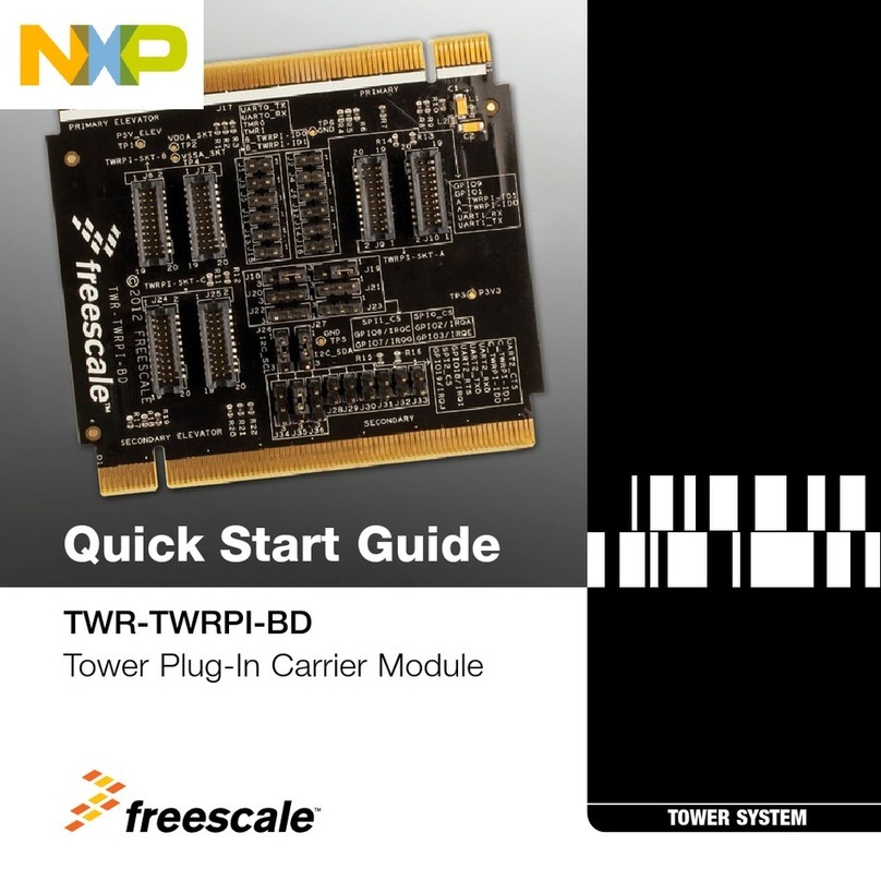 NXP Semiconductors freescale TWR-TWRPI-BD quick start guide