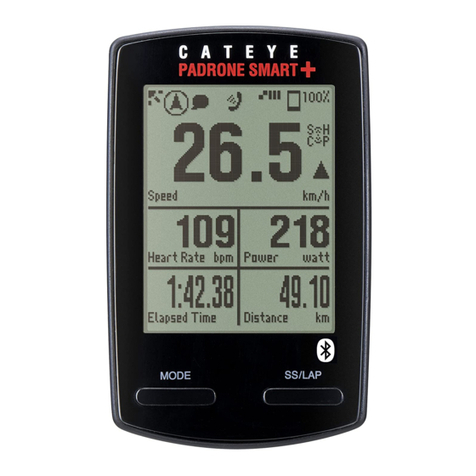 Cateye Padrone Smart + CC-SC100B Start guide