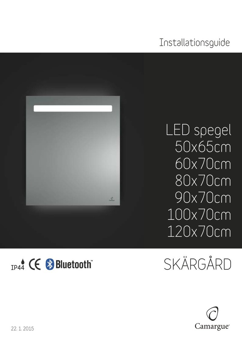 Camargue SKARGARD 50x65cm installation guide