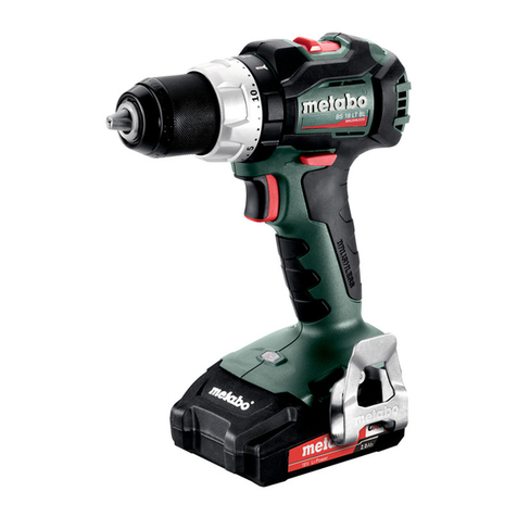 Metabo BS 18 LT BL User manual