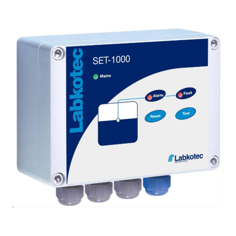 Labkotec SET-1000 Installation and operating instructions