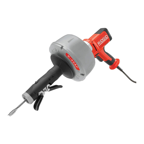 RIDGID K-45 quick start guide