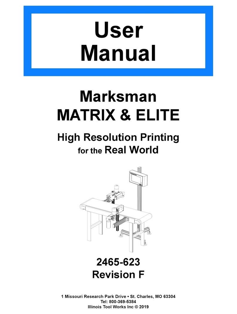 ITW Foxjet Marksman Matrix User manual
