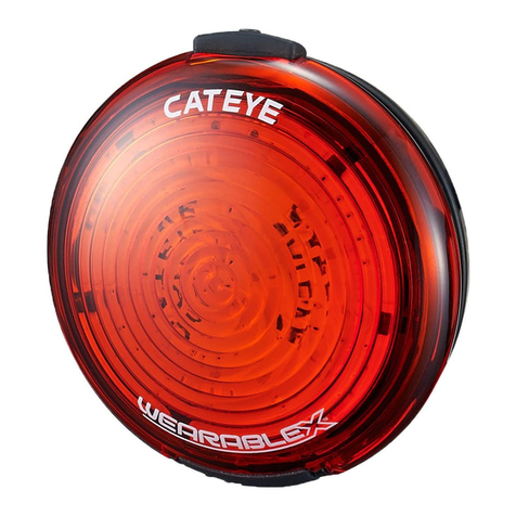 Cateye Wearable X SL-WA100 User manual