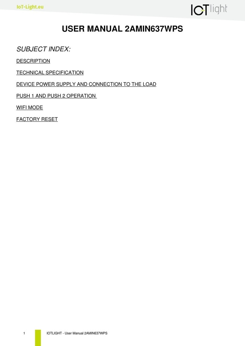 IOT 2AMIN637WPS user manual