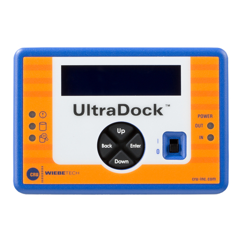 CRU WiebeTech UltraDock UDv5.5 quick start guide