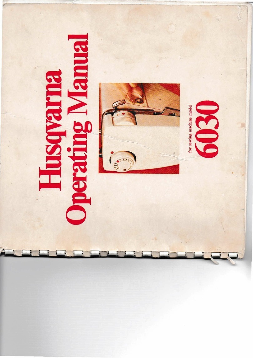 Husqvarna 6030 operating manual
