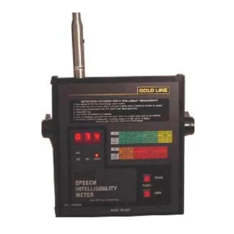Goldline DSP2B user manual
