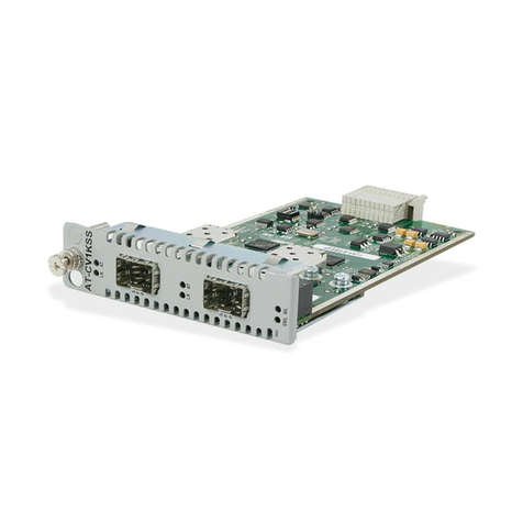 Allied Telesis Converteon AT-CV1KSS User manual