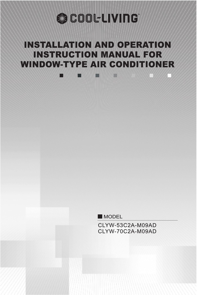 Cool-Living CLYW-53C2A-M09AD Service manual