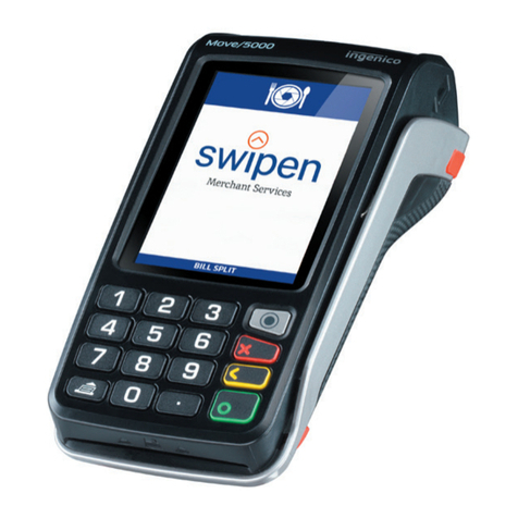 Ingenico group swipen Move 5000 User manual