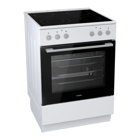Asko CC96264W Instructions for use