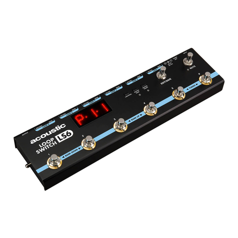 Acoustic LS6 user manual