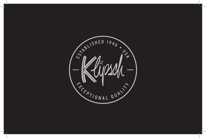 Klipsch One User manual