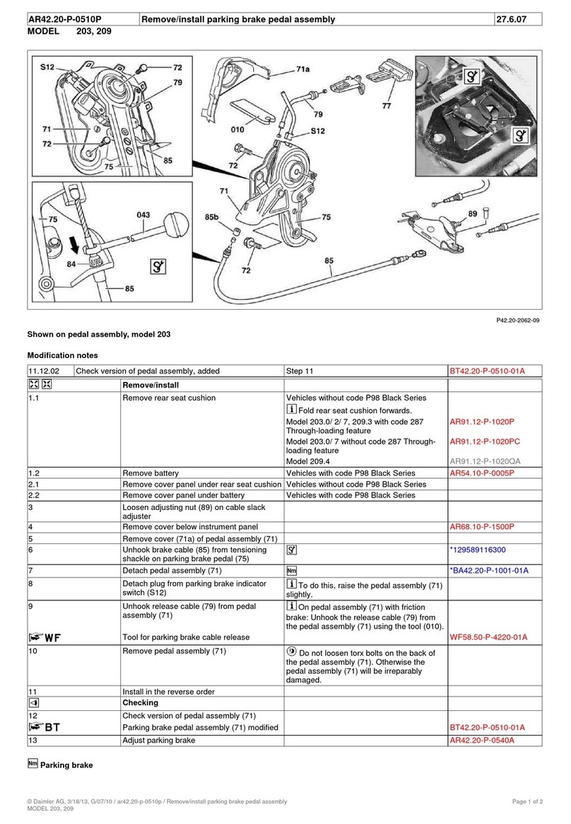 Daimler 203 instructions