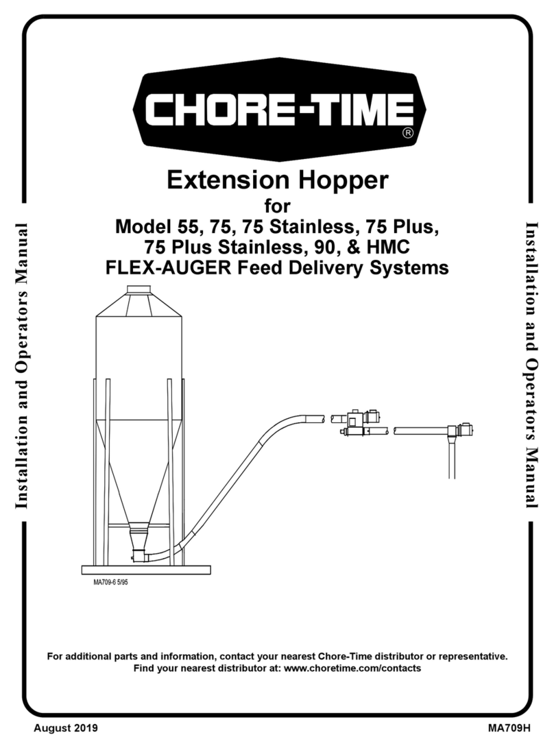 CTB Chore-Time Installation and operator's manual