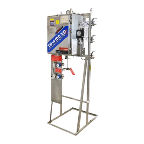 Turner Designs TD-4100XD E09 Installation and operating instructions