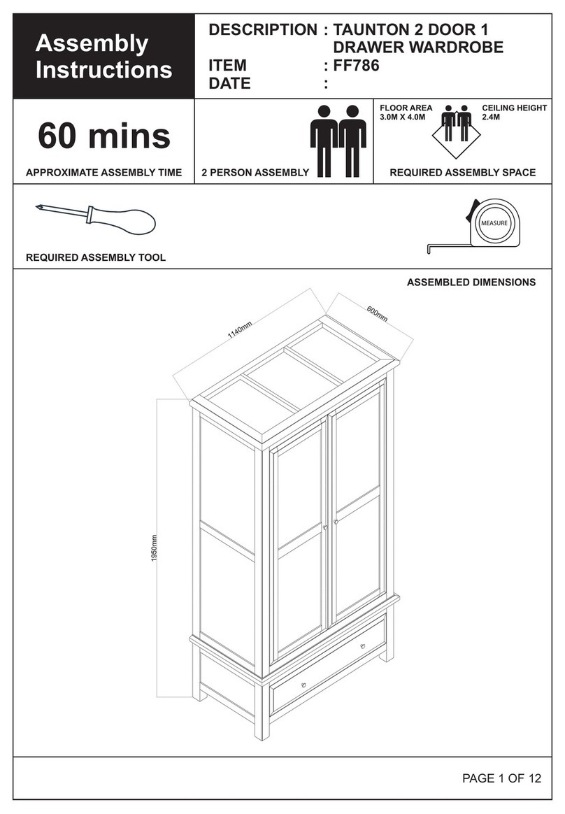 J D Williams TAUNTON FF786 User manual J D Williams TAUNTON FF786 User manual