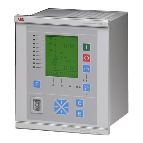 ABB RET 54 Series Use and care manual