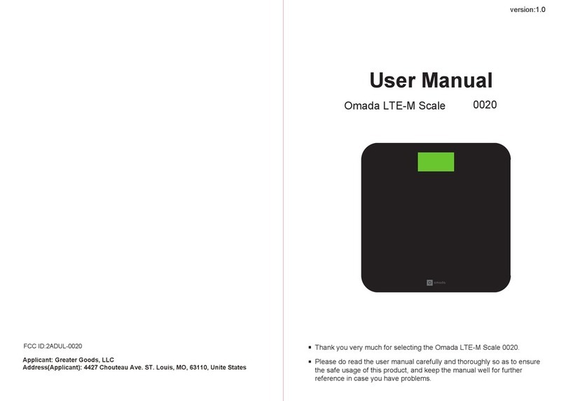 Omada Health 0020 User manual