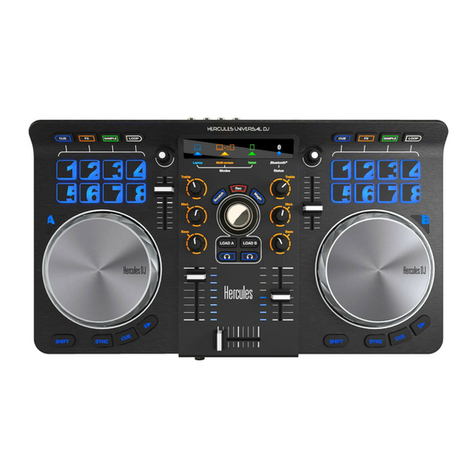 Hercules UNIVERSAL DJ User manual