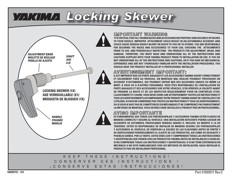 Yakima ACK23476 manual