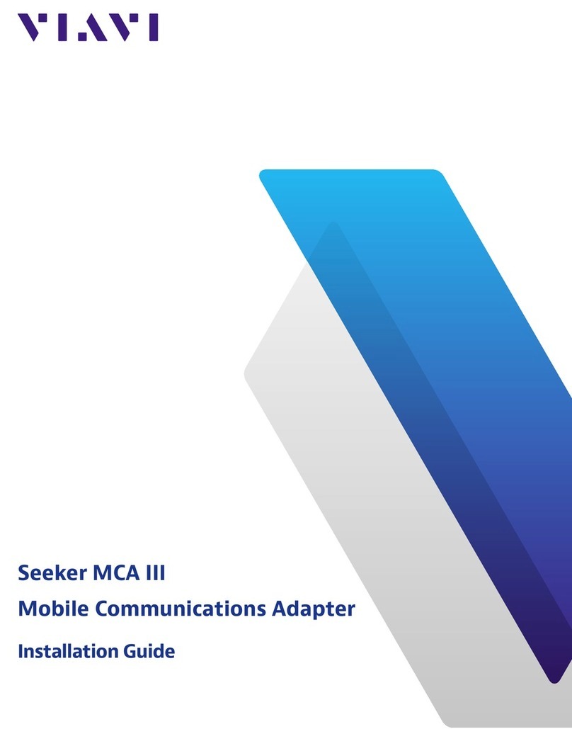 Viavi Seeker MCA III installation guide