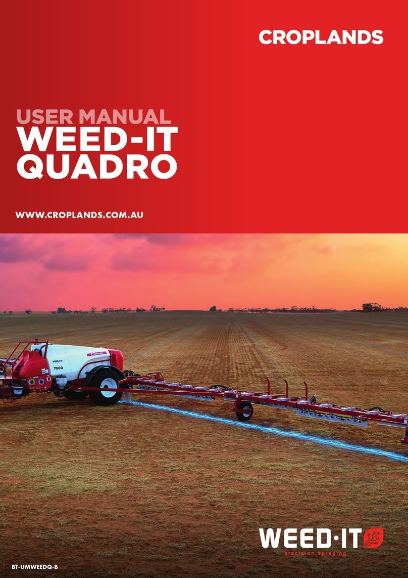 Croplands WEED-IT Quadro User manual