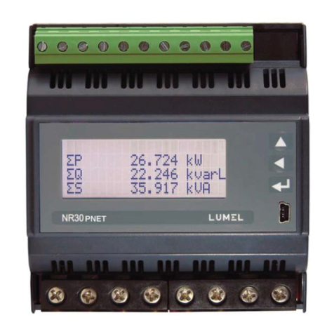 Lumel NR30PNET User manual
