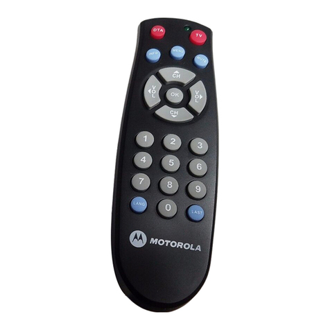Motorola DTA Remote Owner's manual
