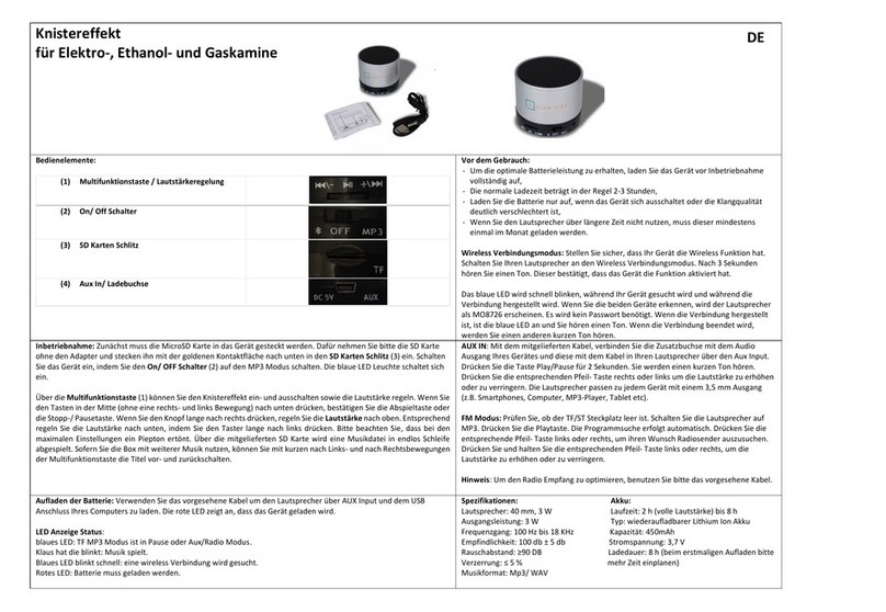 Glow Fire 190301 quick guide