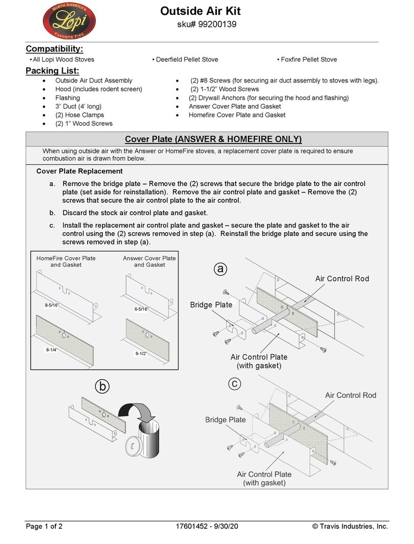 Lopi 99200139 User manual