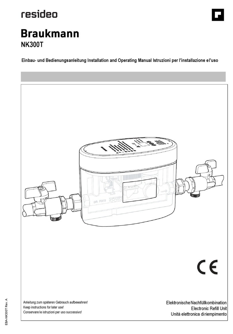 resideo Braukmann Installation and operating manual