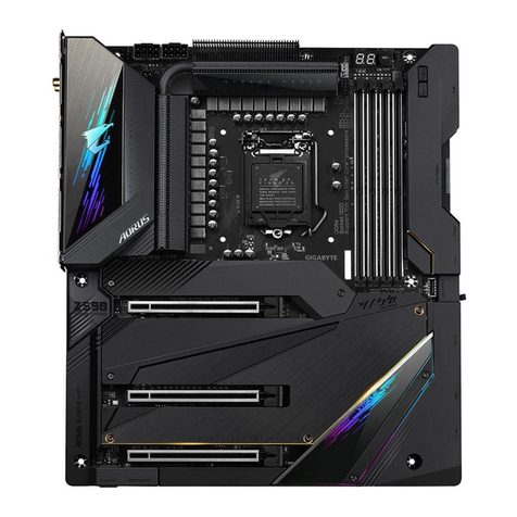 Gigabyte Z590 AORUS XTREME User manual
