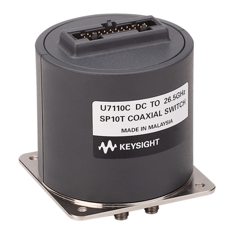 Keysight U7108 Series Operating and service manual