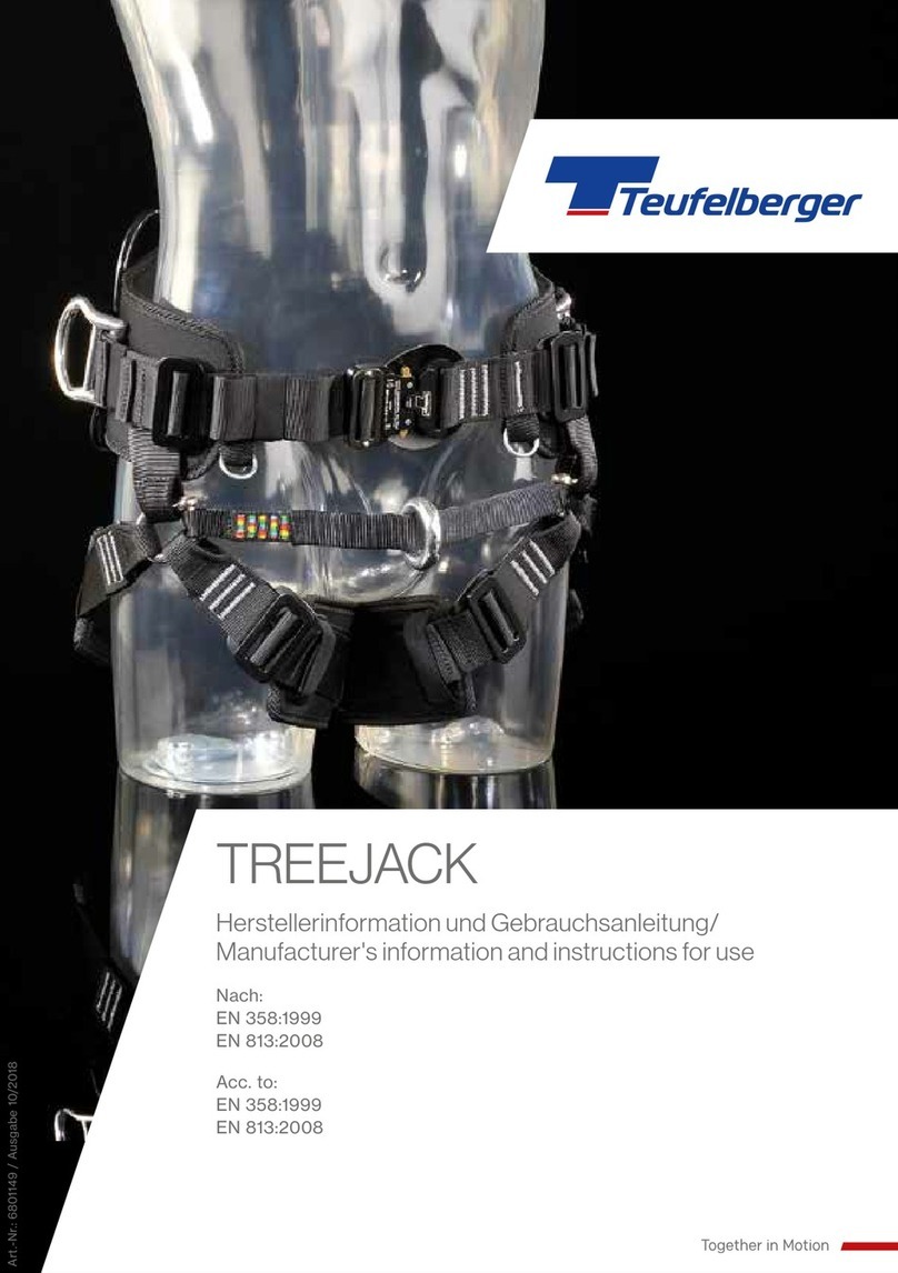 TEUFELBERGER TREEJACK Manufacturer's information and instructions for use TEUFELBERGER TREEJACK Manufacturer's information and instructions for use